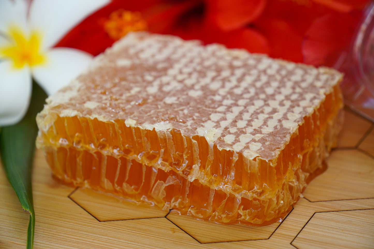 100% Maui Raw Honey Comb
